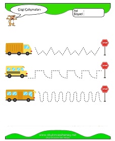 Çizgi Çalışma Sayfaları